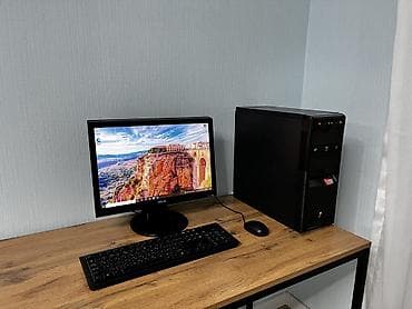 Компьютер, ядер - 2, ОЗУ 8 ГБ, Для несложных задач, Б/у, Intel Core i3, NVIDIA GeForce GTX 1050, HDD