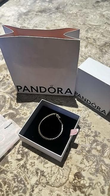 Личные вещи: Браслет Pandora (теннисный стиль) - Элегантный браслет в классическом — 1