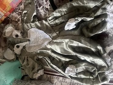 маска раптора: Детский карнавальный костюм Мышь - Цельный комбинезон из мягкого — 1