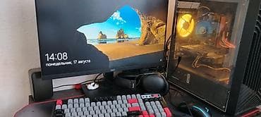 hyperx cloud core: Компьютер, ядер - 8, ОЗУ 8 ГБ, Для несложных задач, Б/у, Intel Core i3, NVIDIA GeForce GTX 1060, HDD + SSD — 1