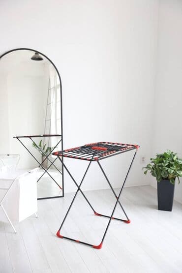 купить сушилку для белья в бишкеке: Сушилка, цвет - Черный, Новый — 3