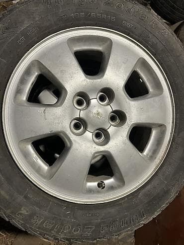 титан р14: Колеса в сборе 195 / 65 / R 15, Всесезонная, Б/у, Комплект, Литые, отверстий - 5 — 1