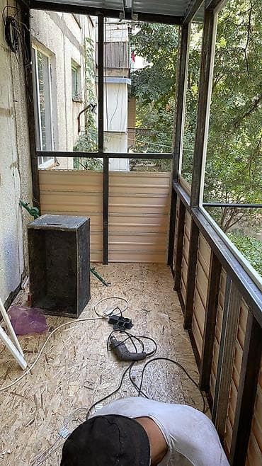 полисом: Утепление балкона, лоджии, Утепление стен, Утепление полов | Утепление склада, Утепление контейнера, Утепление хранилища Penoplex, Пенопласт, Базальт Больше 6 лет опыта — 9