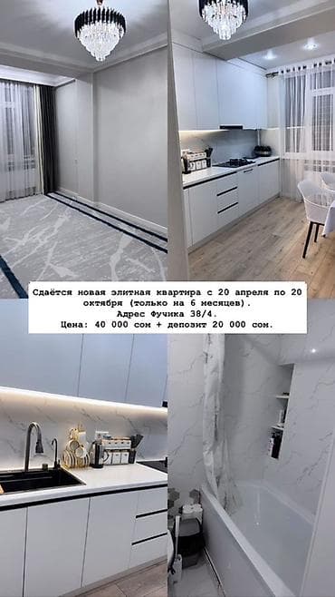 аренда фикс: 1 комната, Собственник, Без подселения, С мебелью полностью — 1