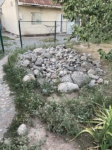 Галька: Смесь булыжника и бетонного боя - Состав: округлая речная — 2