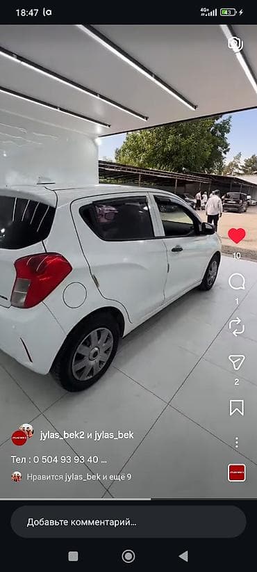 Продажа авто: Chevrolet Spark: 2017 г., 1 л, Автомат, Бензин, Хэтчбэк — 3