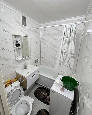 сдаю квартиру мкр джал: 1 комната, Без подселения, С мебелью полностью — 5