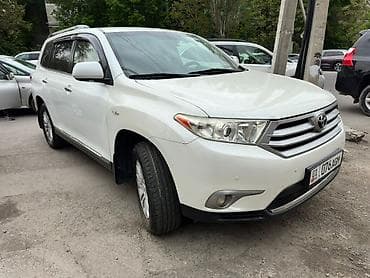 продаю картинг: Toyota Highlander, белый кроссовер 4WD - Кузов: 5‑дверный SUV, белый — 2