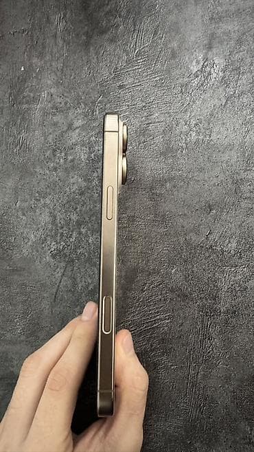 Apple iPhone: IPhone 16 Pro Max, Б/у, 256 ГБ, Desert Titanium, Кабель, 90 % — 3