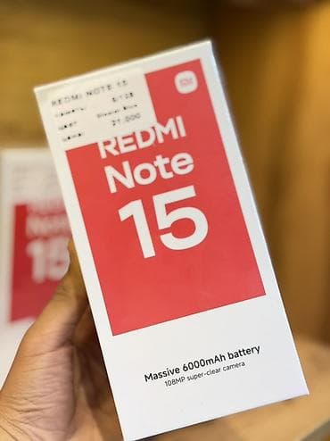 Redmi, Redmi Note 15, 128 ГБ, цвет - Голубой