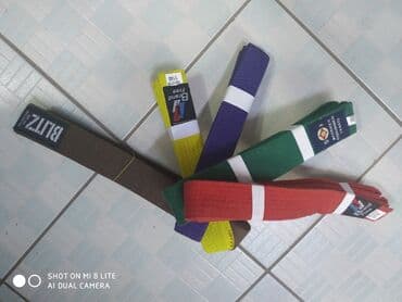 футбольные мячи купить в бишкеке: Пояс для кимоно в спортивном магазине SPORTWORLDKG Пояс для каратэ — 1