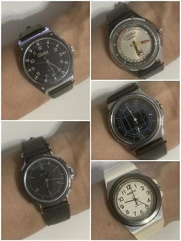 Продаю Советские мужские кварцевые часы, цена каждого по 3000 сом, всё