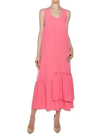 massimo: Повседневное платье, Италия, Лето, Длинная модель, Креп, Сарафан, M — 1