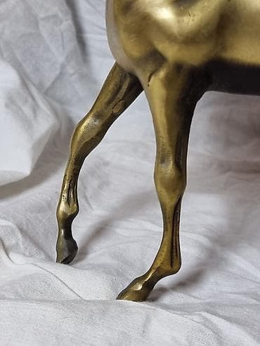 зо: Бронзовая «Лошадь» Статуэтка. СОСТОЯНИЕ ОТЛИЧНОЕ. ЦАРАПИН — 9