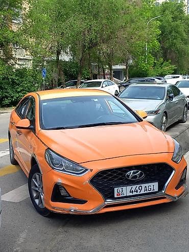 Транспорт: Hyundai Sonata: 2019 г., 2 л, Автомат, Газ, Седан — 1