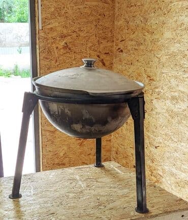 Naprokat: Аренда Казанок с подставкой 7 литров at lalafo.kg Naprokat: Аренда Казанок с подставкой 7 литров