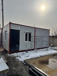 container house дома из контейнеров бишкек, контейнеры в бишкеке фото: 🌲 Дом 6×3 с утеплением 5см и 7.5см — для дачи и гор! ✅ Утеплённый — 3