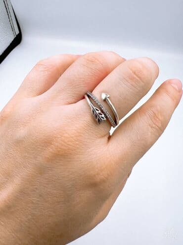 свадебное платья для беременных: Кольцо, Коктейльное, Проба 925, Женские, Фианит, Новый — 18