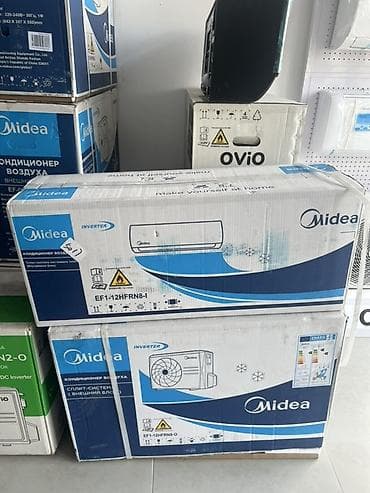 Техника и электроника: Сплит-система, Midea, Новый, 30-35 м², Инверторный — 1