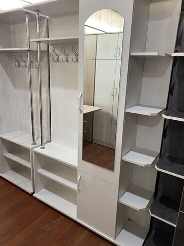 прихожка фото: Гарнитур для прихожей, Новый, Зеркало, Вешалка, Шкаф, ДСП, Бесплатная доставка — 8