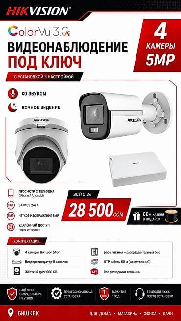 mini 5: 🔒 Надёжный бренд от Hikvision 🎥 Проверено временем ⭐ Выбор — 1