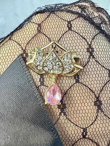 Спецодежда: Набор декоративных брошей - Тематика и дизайн: цветы, бабочка — 6