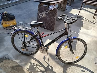 Городской/треккинговый велосипед с оборудованием Shimano - Лёгкая