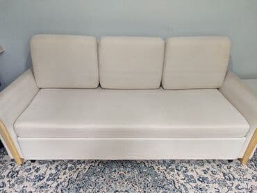 бу мебель для дома: Раскладной диван, Б/у — 1