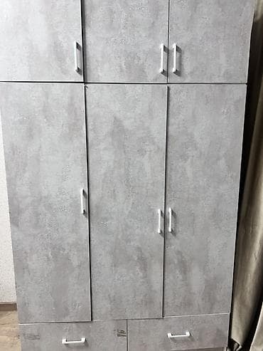 барби шкаф для одежды: Шифоньер, шкаф для одежды, Б/у, Прямой, ЛДСП — 2