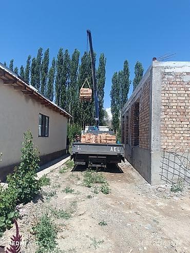 Кызматтар: Услуги манипулятора (бортовой кран) - Автомобиль: бортовой грузовик с — 1
