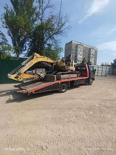 Услуги эвакуатора: С лебедкой, С ломаной платформой, С жёсткой сцепкой — 1