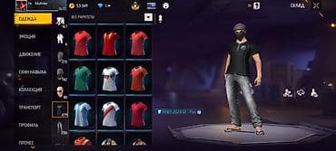 Игровой аккаунт для Free Fire с разнообразными внутриигровыми — 9