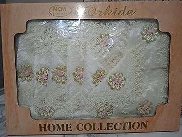 кружева: Набор для сервировки стола Orkide Home Collection. новый Состав — 2