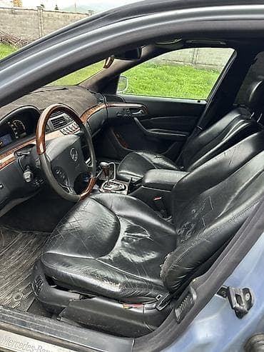lexus e: Mercedes-Benz S-Class: 1999 г., 5 л, Автомат, Бензин, Седан — 9