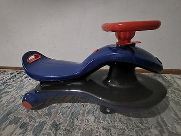 интерактивные ходунки: Детская каталка-кар Twister (wiggle car) с рулевым управлением - — 5
