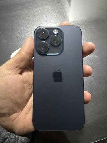 айпат мини 5: IPhone 15 Pro, Б/у, 128 ГБ, Blue Titanium — 1