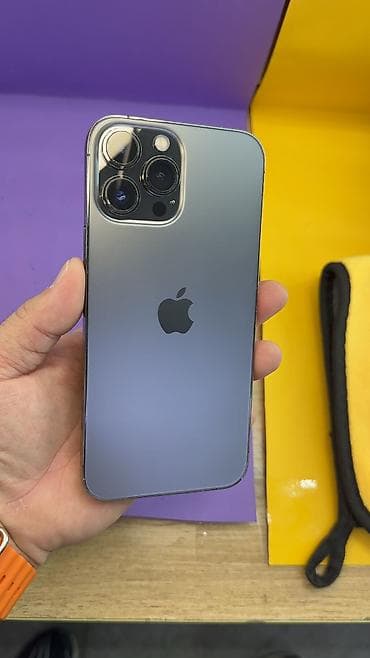 Аудиотехника: IPhone 13 Pro Max, Б/у, 256 ГБ, 81 % — 2