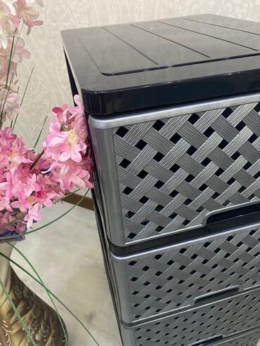 шкафы для ванны: Пластиковые комоды Производство Россия параметр: высота:100см — 5