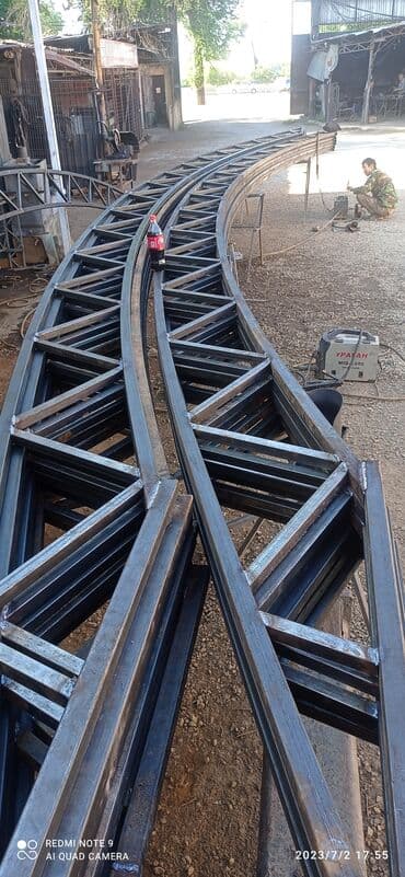 швеллер и двутавр: Фермы Навесы. Большие Арки для ангаров Металлические фермы для — 4