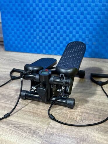 тренажер для ног домашний: Степпер с резинкой Модель со встроенной резинкой: 3500 сом Эта — 1