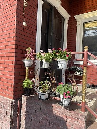 Үй жана бакча: Гүлдөр үчүн текче, этажерка, Жаңы, Темир, Өзү алып кетүү, Акылуу жеткирүү — 4