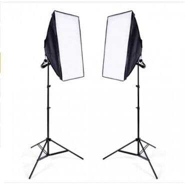 куплю фото: Софтбокс - набор студийного света освещение для фотостудии Цена 2шт — 3