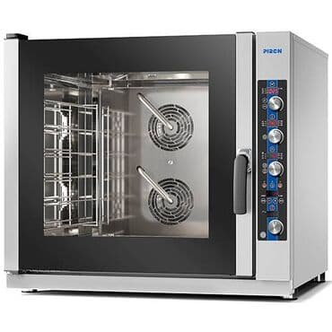 промышленный печь: Пароконвектомат PIRON PF9106D Подключение	380 В Количество уровней	6 — 1
