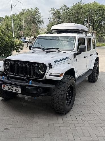 зимный пакрышка: Jeep Wrangler: 2024 г., 2 л, Автомат, Гибрид, Внедорожник — 1