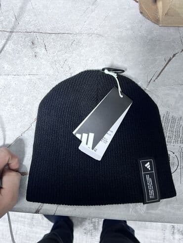 брендовые вещи оригинал: Шапка, Бини, Акрил, Осень-весна, Вязаная модель — 1