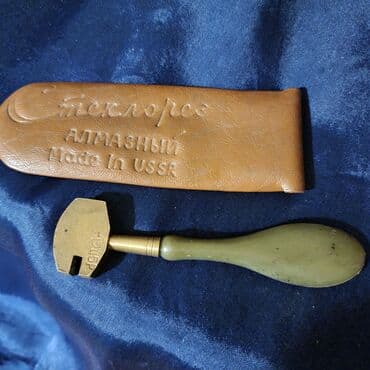 Садовые инструменты и инвентарь: Стеллорез АЛМАЗНЫЙ, СССР. состояние отличное АЛМАЗ не отбитый.как — 1