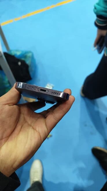 apple iphone 4: IPhone 14 Pro, Б/у, 128 ГБ, Deep Purple, Чехол, Кабель, Коробка, 87 % — 5