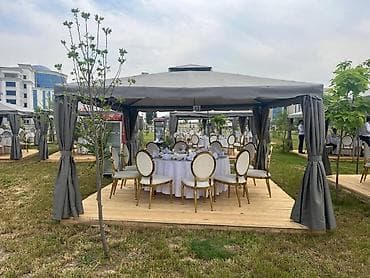 Көмүр: Шатер «Одноярусный» Размер 4м*4м*2,5м (Ширина*Длина*Высота). 16 кв — 1