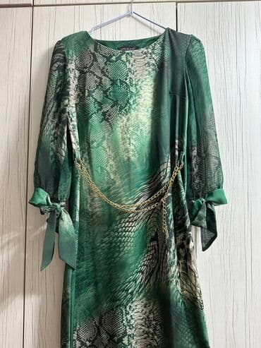 коктейльное платье большого размера: Вечернее платье, Коктейльное, Средняя модель, С рукавами, S — 2