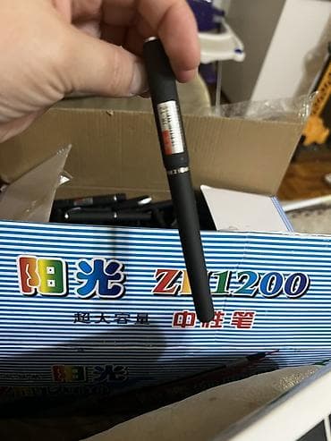 upper intermediate: Ручки шариковые ZH1200, черные и синие Оптом - Корпус: матовый — 2